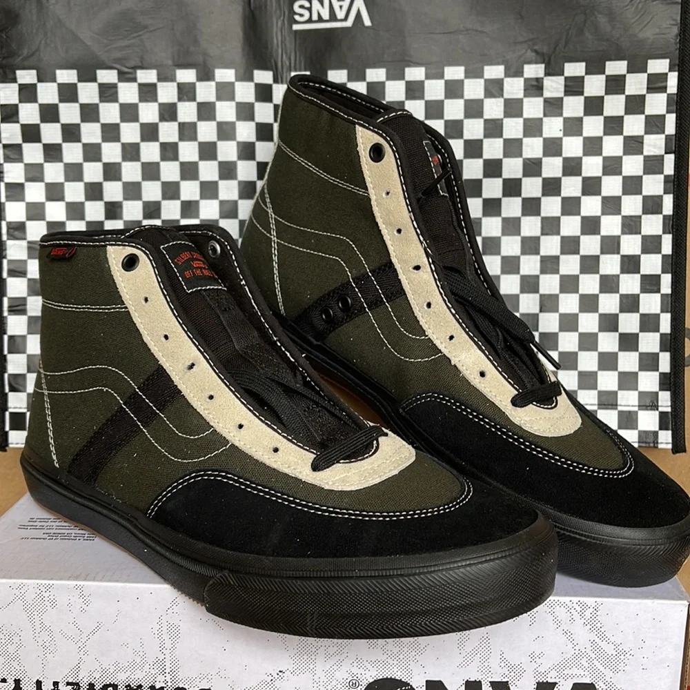 Vans Crockett High Forest/Black WMNS sneakers - Picture 6 of 16